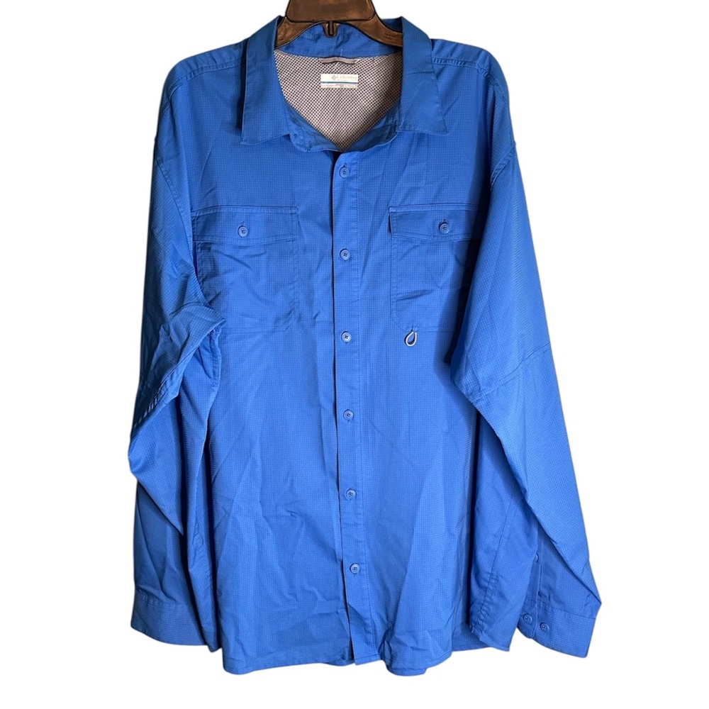 Columbia Omni-Shade blue long sleeve size XXL